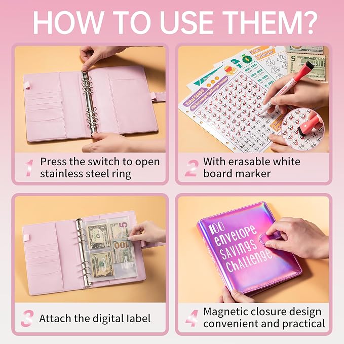 yokumio Money Saving Binder